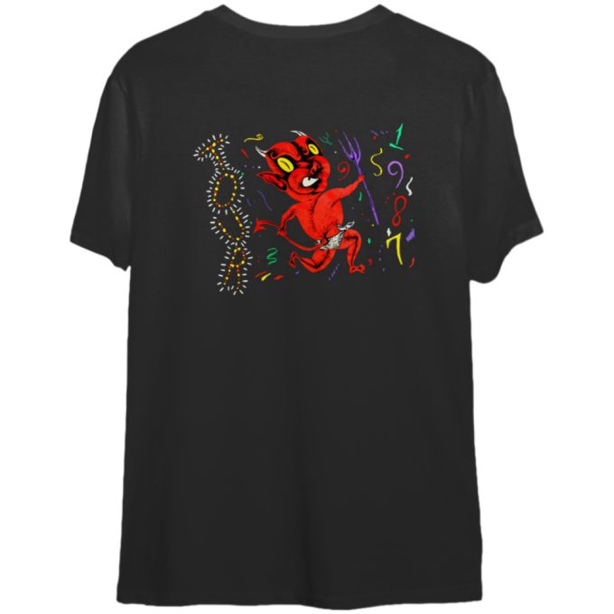 Oingo Boingo 1987 Tour Concert Black Unisex T-Shirt 4