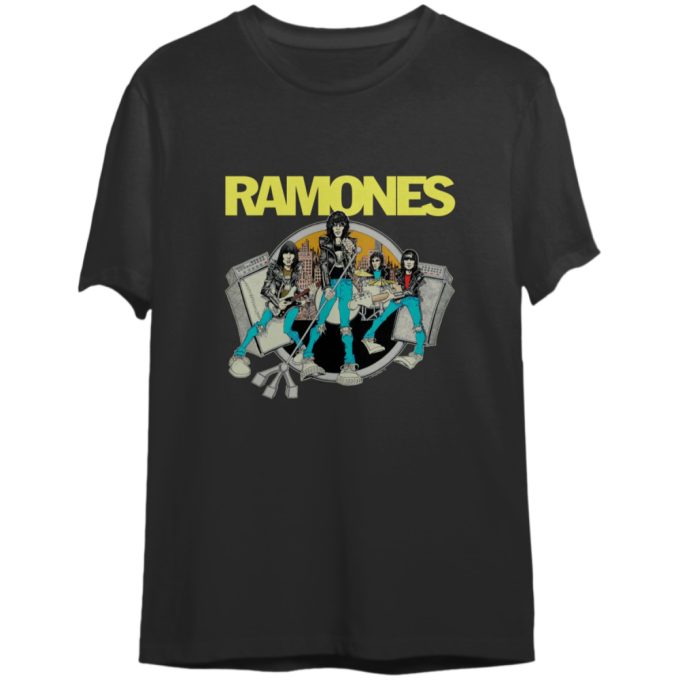 Ramones Live 1988 T-Shirt, Ramones World Tour 1988 T-Shirt 3