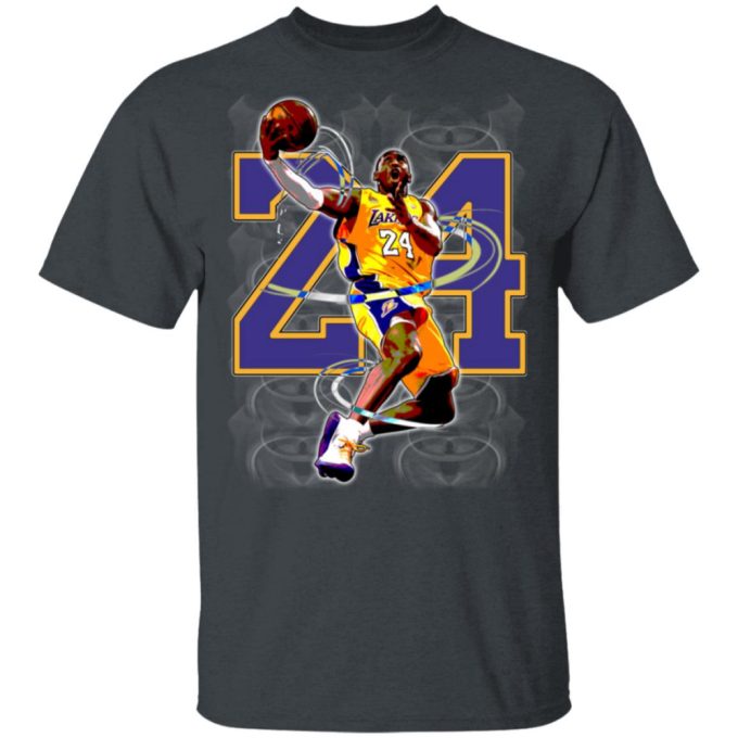Ri.p Kobe Bryant The Great Player In 24 T-Shirt, Long Sleeve 2