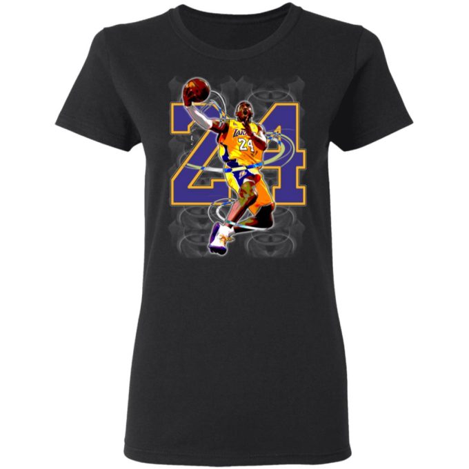 Ri.p Kobe Bryant The Great Player In 24 T-Shirt, Long Sleeve 4