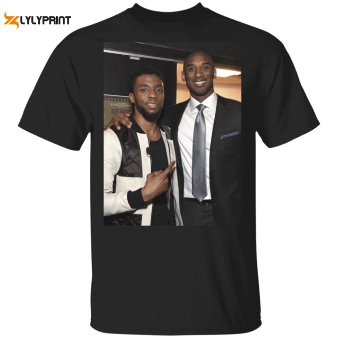 Rip Chadwick Boseman And Kobe Bryant Classic 2020 T-Shirt 1