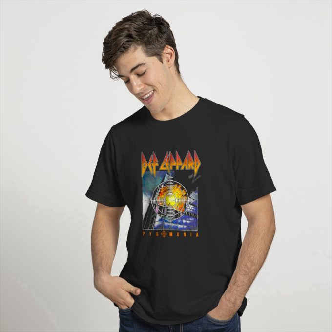 Rock Your Style With Def Leppard Pyromania T-Shirt - Authentic Band Merchandise 3