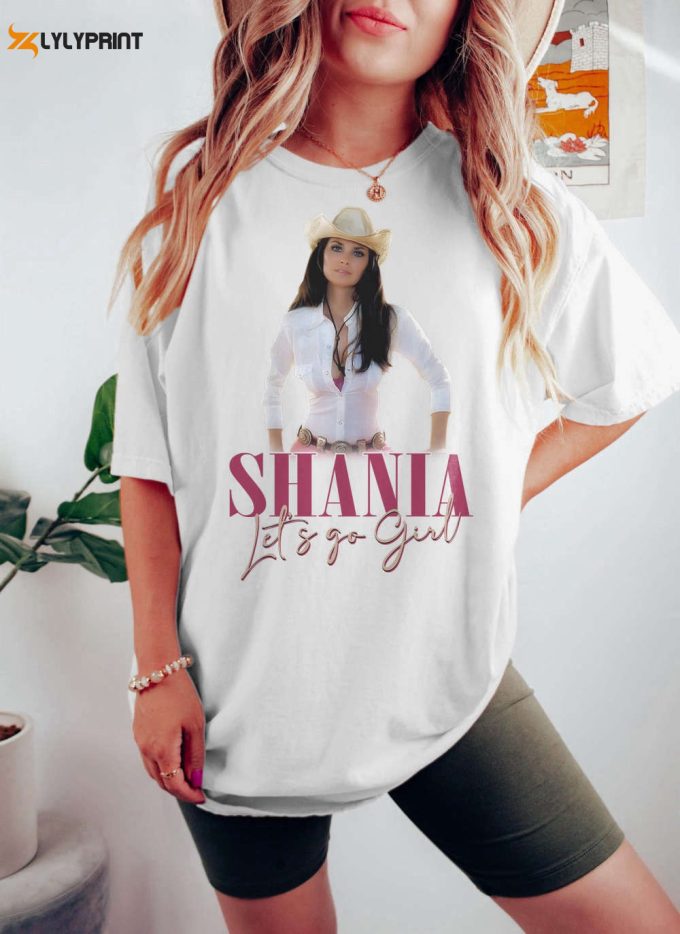 Shania Twain Let'S Go Girls T-Shirt, Shania Concert Tee 1