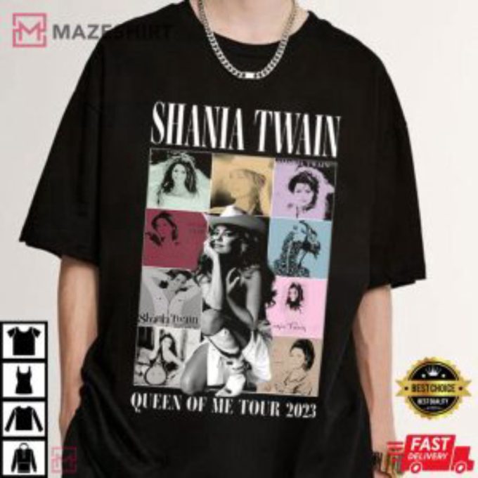 Shania Twain Man I Feel Like A Woman T-Shirt 6