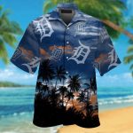 Shop the Detroit Tigers Short Sleeve Hawaiian Shirt Set for Men Women and Kids – MTE02