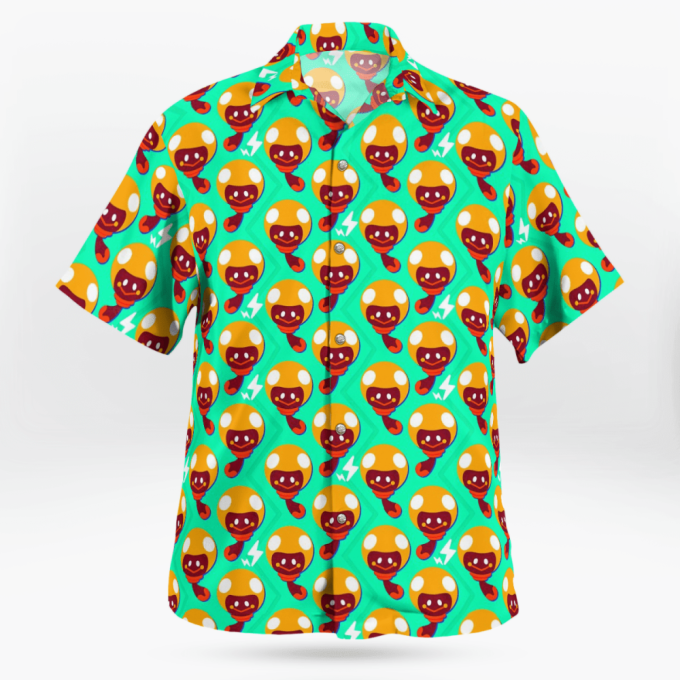 Tadbulb Pokemon Hawaiian Shirt: Stylish &Amp; Fun Pokemon-Themed Apparel 3