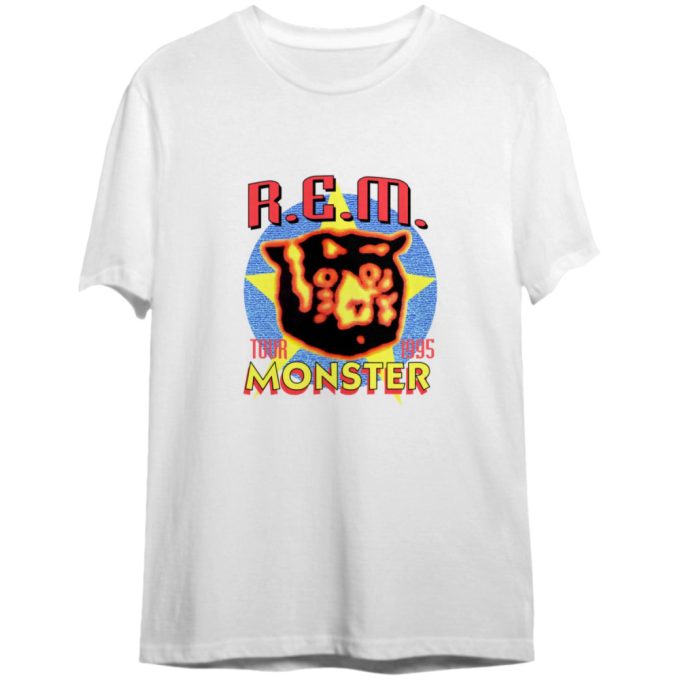 Vintage 1995 Rem Monster Tour T-Shirt, Rem T-Shirt, Rem Tour 1995 T-Shirt 2