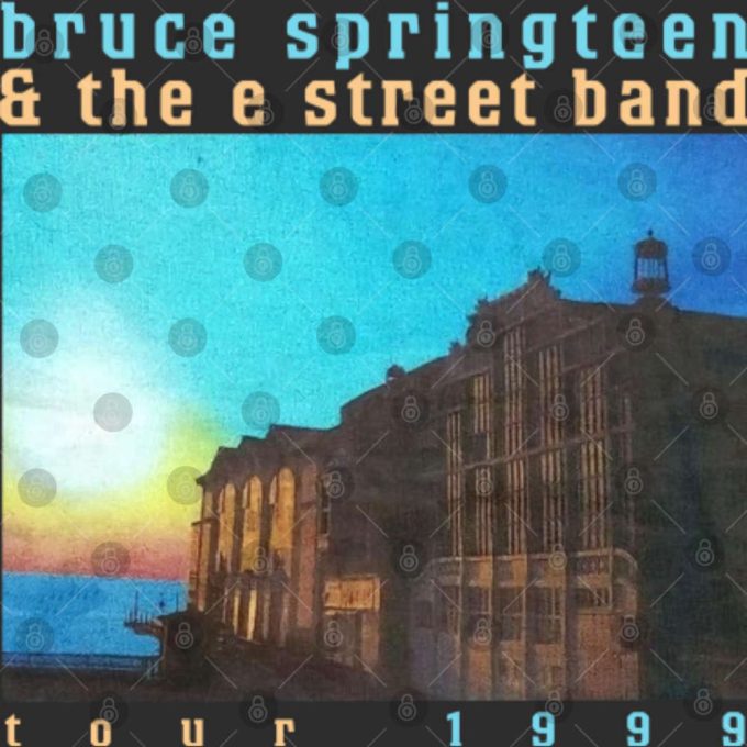 Vintage 1999 The Boss Bruce Springsteen Tour T-Shirt 5
