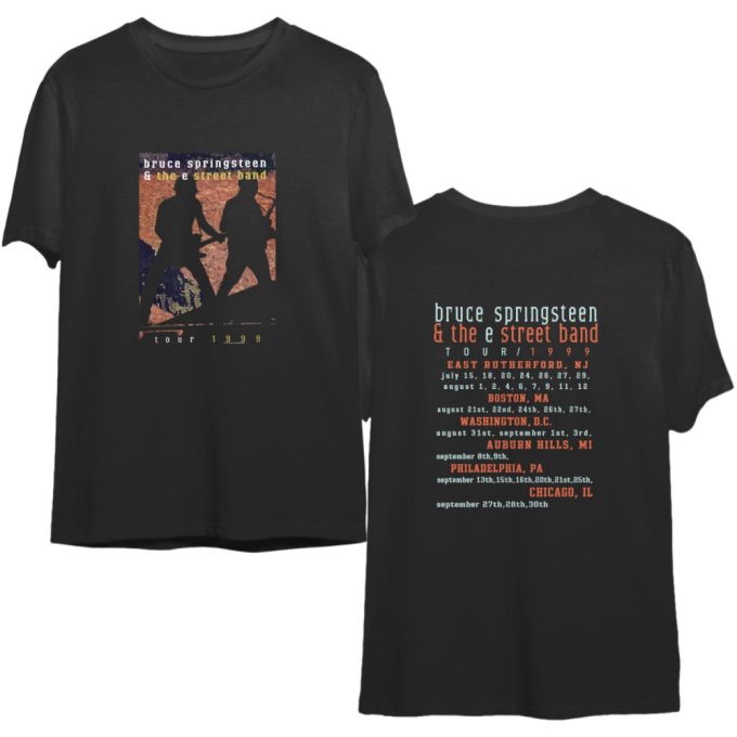 Vintage 1999 The Boss Bruce Springsteen Tour T-Shirt 2