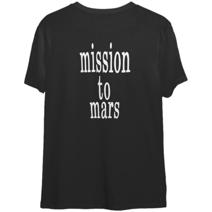 Vintage Smashing Pumpkins Mission To Mars 1991 Tour T-Shirt 4