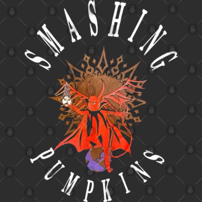 Vintage Smashing Pumpkins Mission To Mars 1991 Tour T-Shirt 5