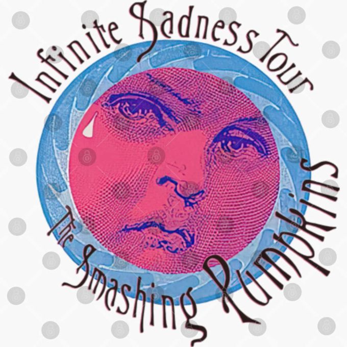 Vtg Smashing Pumpkins Infinite Sadness Tour 1996 T-Shirt 5