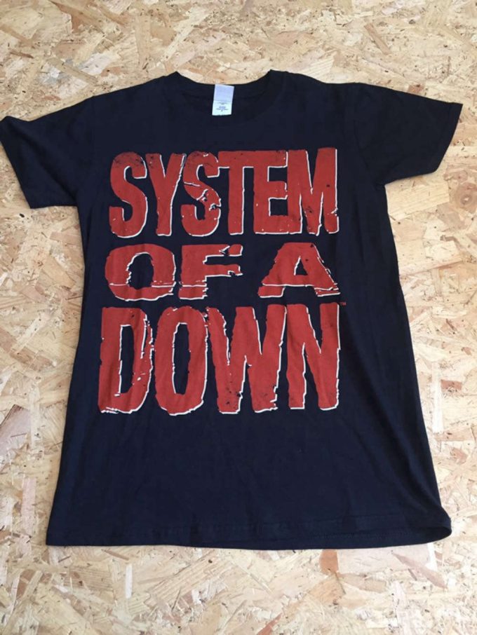 Vtg System Of Down Tour T Shirt 2013 Band T Shirt 3