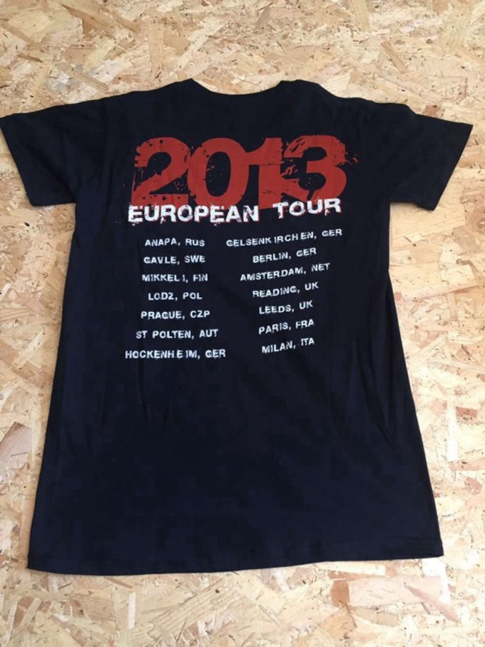 Vtg System Of Down Tour T Shirt 2013 Band T Shirt 4
