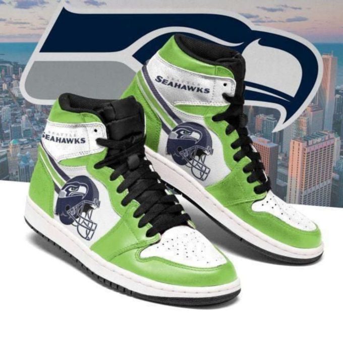 Seattle Seahawks Nfl Football Air Jordan Sneakers Team Custom Design Shoes Sport Eachstep Gift For Men And Women 1