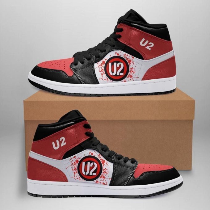 U2 Rock Band Air Jordan Team Custom Eachstep Gift For Fans Shoes Sport Sneakers 1