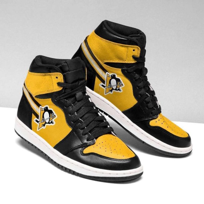 Pittsburgh Penguins Nhl Air Jordan Sneakers Team Custom Design Shoes Sport Eachstep Gift For Fans 1