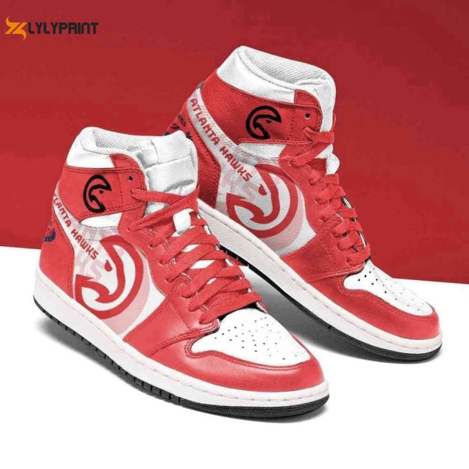 Atlanta Hawks Custom Air Jordan Shoes Sport 1