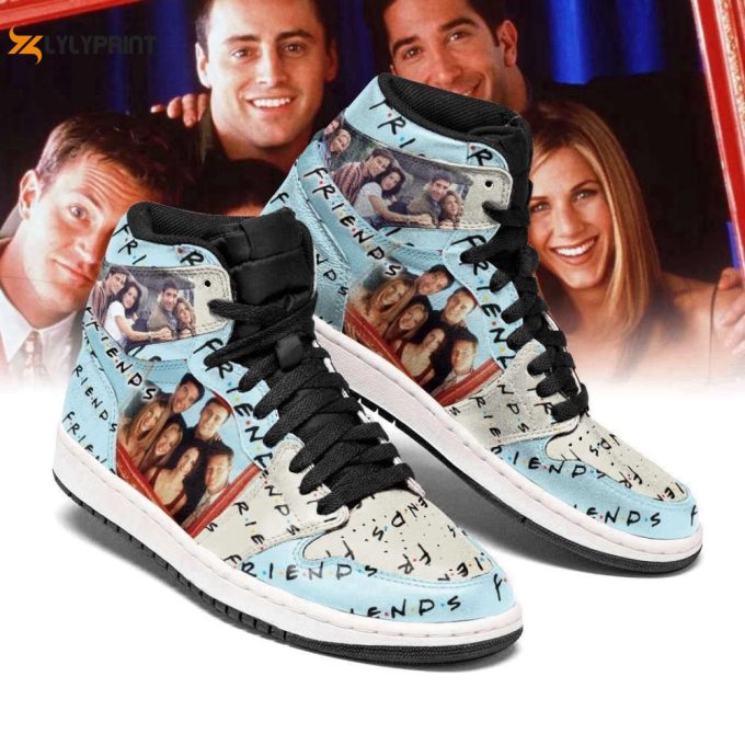 Friends Tv Series Air Jordan Sneakers Team Custom Design Shoes Sport Eachstep Gift For Fans 1