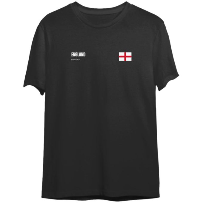 Show Your Support With Euro 2021 England Flag Double Sided T-Shirt 1