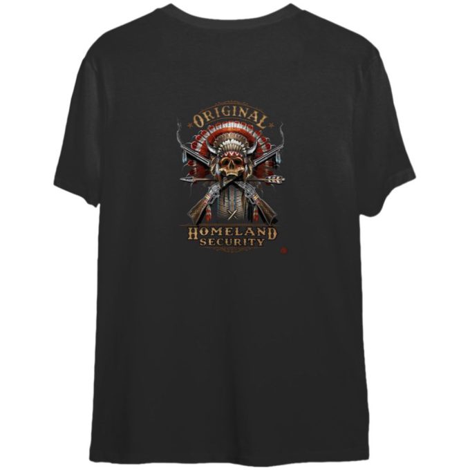 Protect Your Rights With Our 2Nd Amendment Homeland Security T-Shirt 2