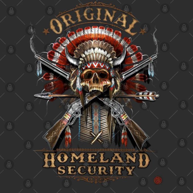 Protect Your Rights With Our 2Nd Amendment Homeland Security T-Shirt 4