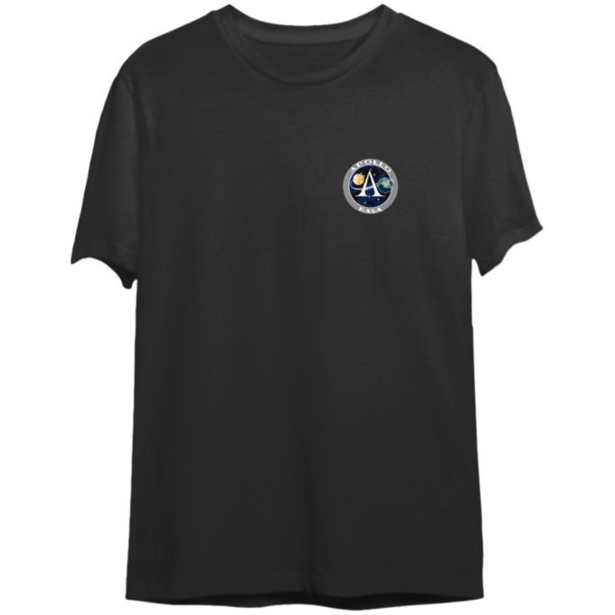 Apollo 11 Mission Patch T-Shirt: Back Print Insignia - Get Yours Now! 1