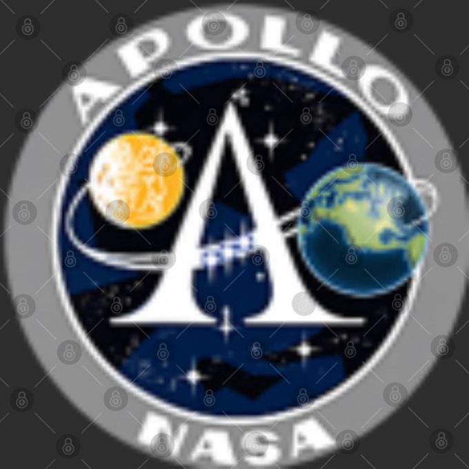 Apollo 11 Mission Patch T-Shirt: Back Print Insignia - Get Yours Now! 3