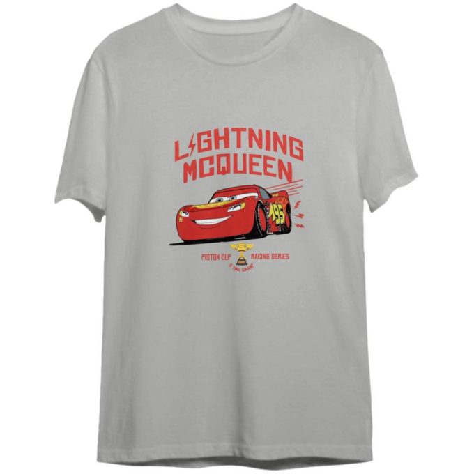Vintage Lightning Mcqueen T-Shirt, Disney Cars Shirt, Disney Cars Land Shirt 1