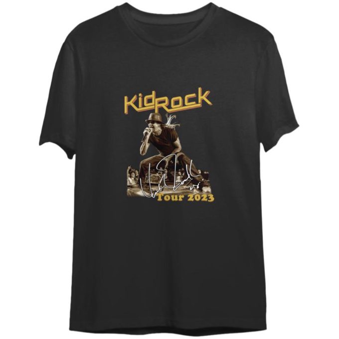 Kid Rock World Tour 2023 T-Shirt, Robert James Ritchie Shirt 1
