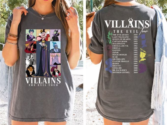 Villains Eras Style Shirt, Halloween Eras T Shirt 5