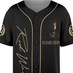 Custom Name Rod Wave Rap Baseball Jersey