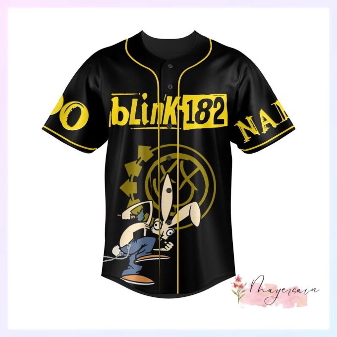 B182 Baseball Jersey, Custom B182 Band Jersey Shirt 1