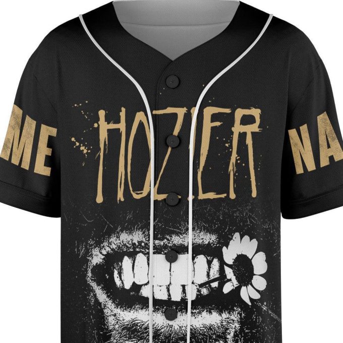 Custom Name Hozier 2023 Tour Baseball Jersey 4