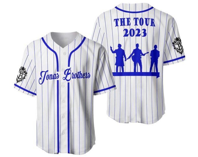 Jonas Brothers Baseball Jersey, Jonas Brothers Band Baseball Jersey