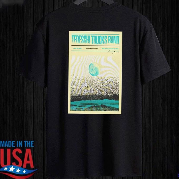 Tedeschi Trucks Band July 3 2023 Bank Of New Hampshire Pavilion Poster T-Shirt For Men Women Gift For Men And Women 3