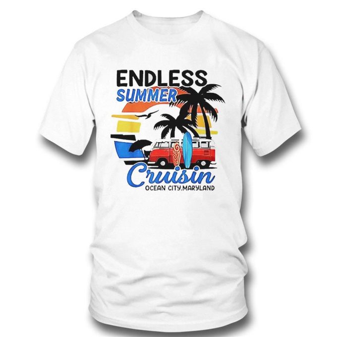 Official Endless Summer Cruisin Ocean City Maryland Vintage T-Shirt For Men And Women Gift For Men Women 8