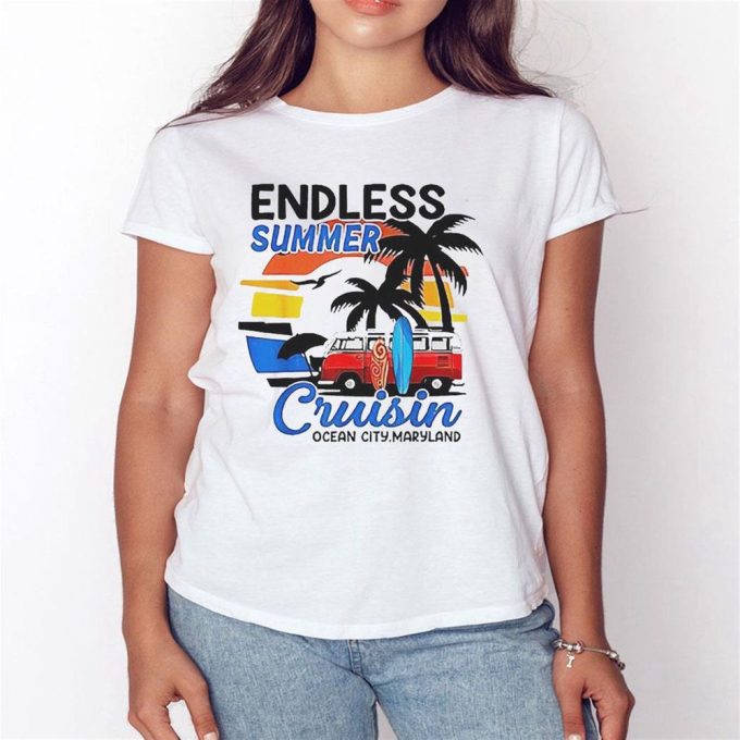 Official Endless Summer Cruisin Ocean City Maryland Vintage T-Shirt For Men And Women Gift For Men Women 7