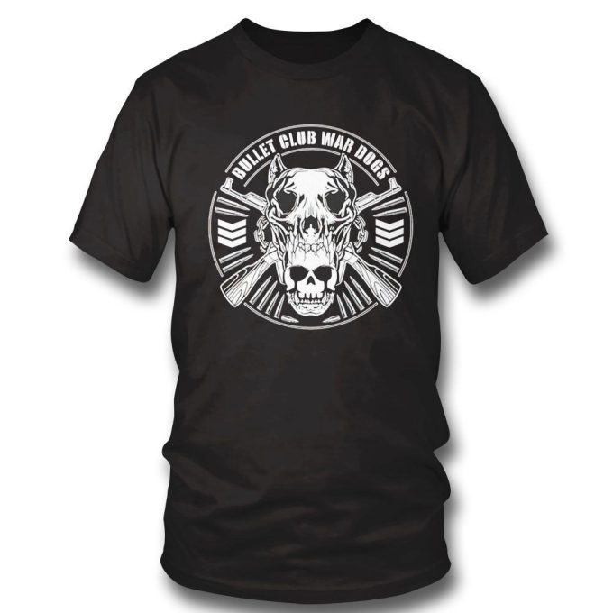 Bullet Club War Dogs Skull T-Shirt Hoodie Gift For Men And Women 3