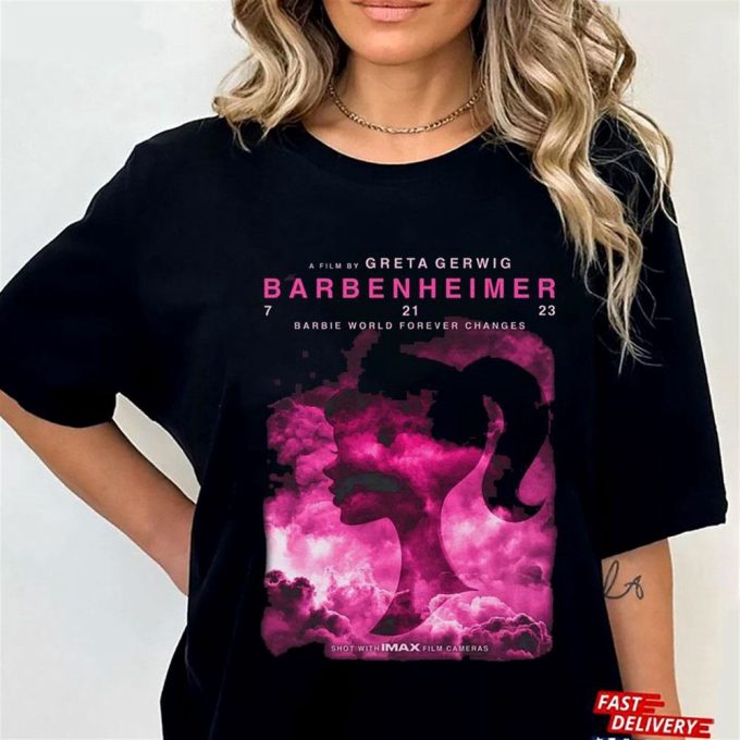 Barbenheimer Movie Poster 7 21 23 T-Shirt Hoodie 10