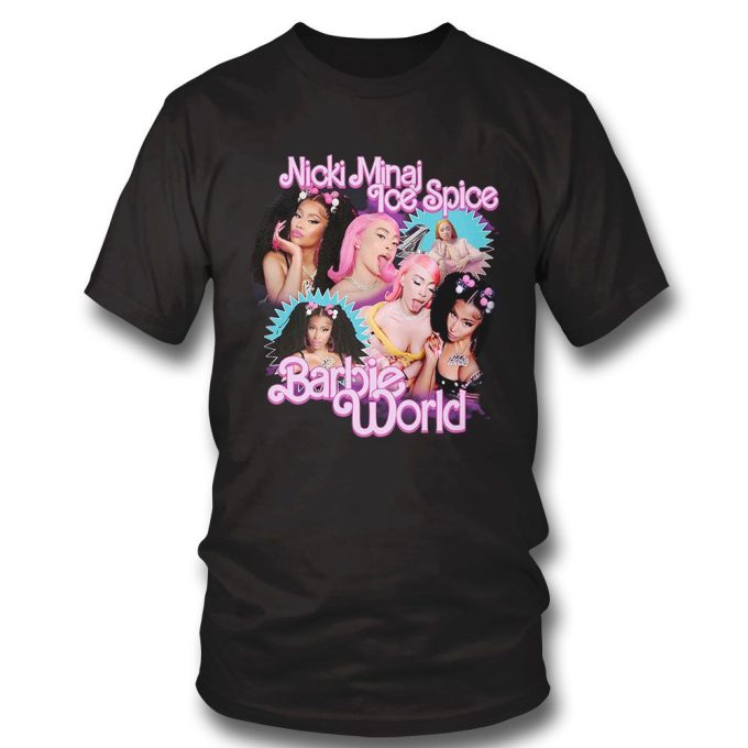 Nicki Minaj X Ice Spice Barbie World T-Shirt 8