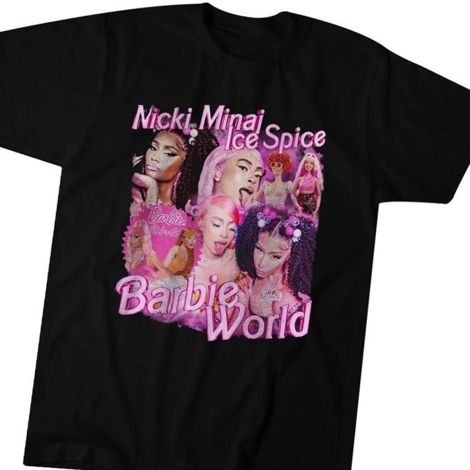 Ice Spice Nicki Minaj Barbie World Aqua Shirt 5