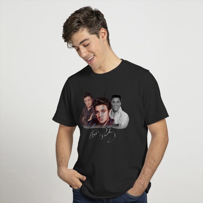 Elvis Presley Music Lover Funny Legend On Stage T-Shirt For Men And Women 2