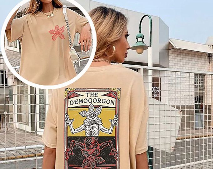 Vintage The Demogorgon Shirt, Vintage St Crewneck, Eleven Stranger Shirt Gift For Men And Women 5