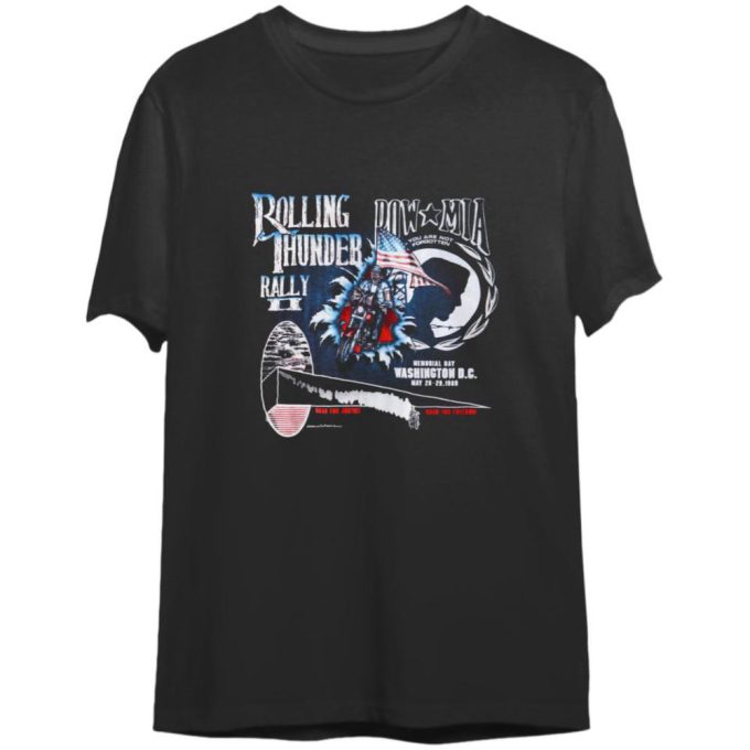 Vintage 1989 Rolling Thunder Rally Pow Mia Shirt Gift For Men And Women 1