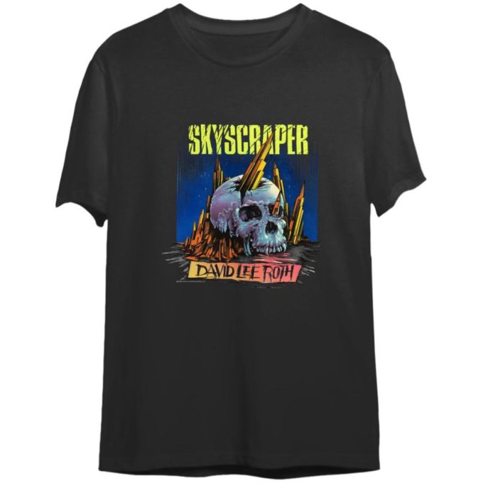 Vintage Skyscraper David Lee Roth World Tour 1988 Gift For Men And Women 1