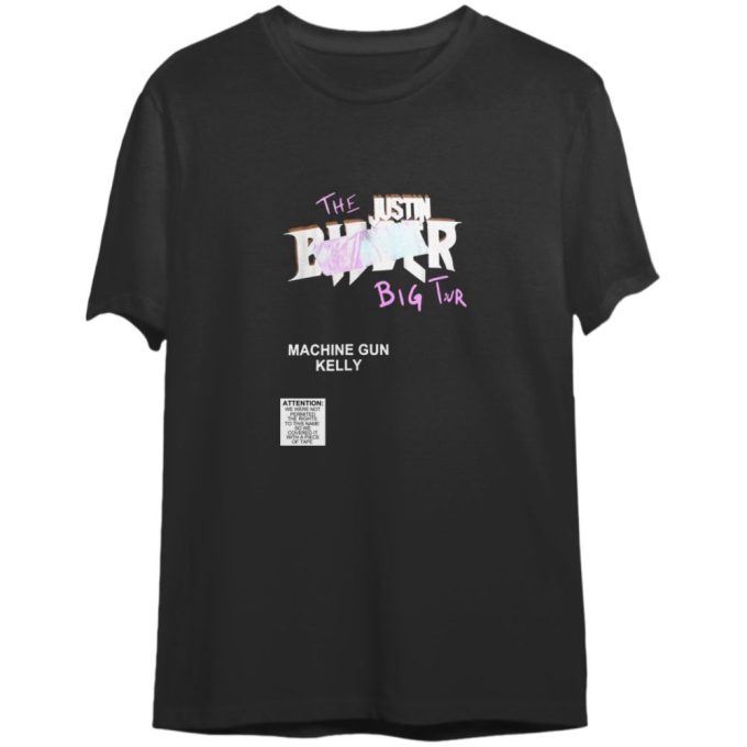 The Justin Bieber Big Tour Machine Gun Kelly Shirt Gift For Men And Women 1