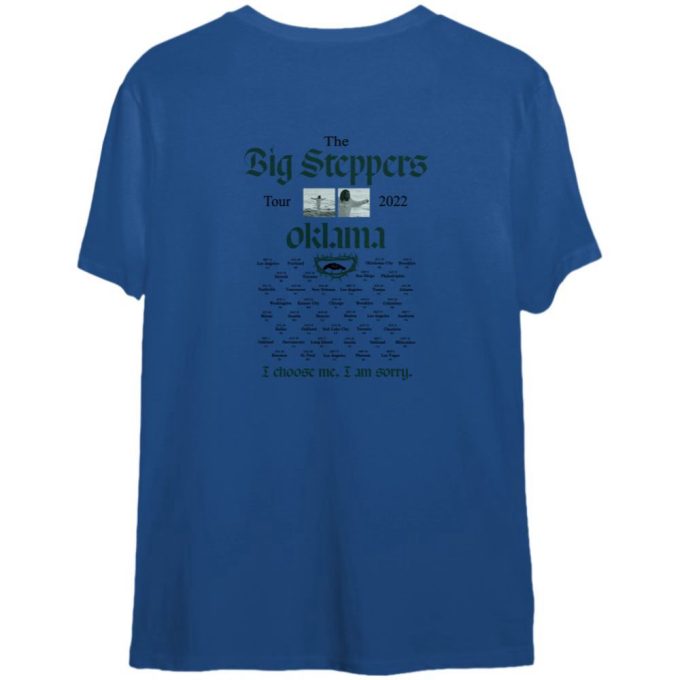 The Big Steppers Tour Okalama 2024 Vintage Shirt Gift For Men And Women 2