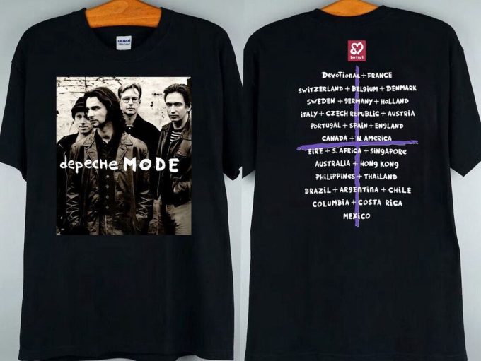 1993 Depeche Mode Faith Devotional World Tour T-Shirt 5