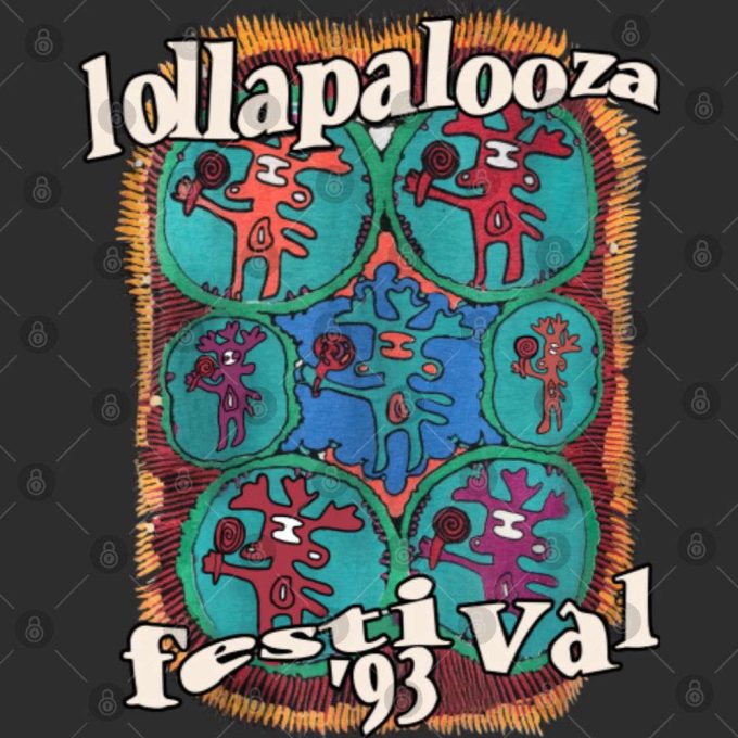 1993 Lollapalooza Tee Gift For Women And Men 3